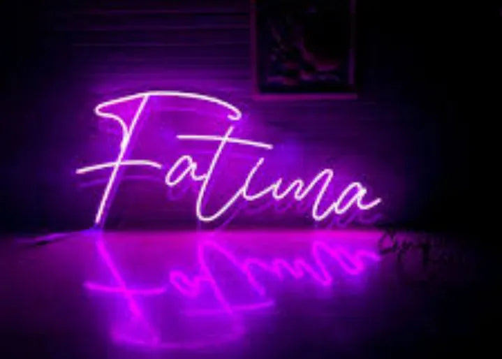 Coustumize Neon name 2 alphabet in just 900 lowest price Guarantee