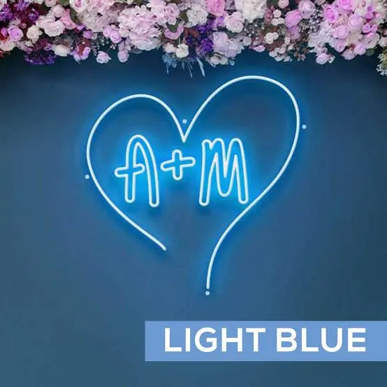 Coustumize Neon name 2 alphabet in just 900 lowest price Guarantee